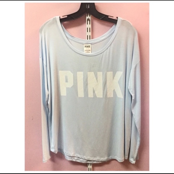 PINK Victoria’s Secret Pink Logo Shirt - Picture 3 of 3